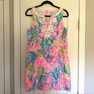 Lilly Pulitzer Gabby Shift Dress (Fan Sea Pants)